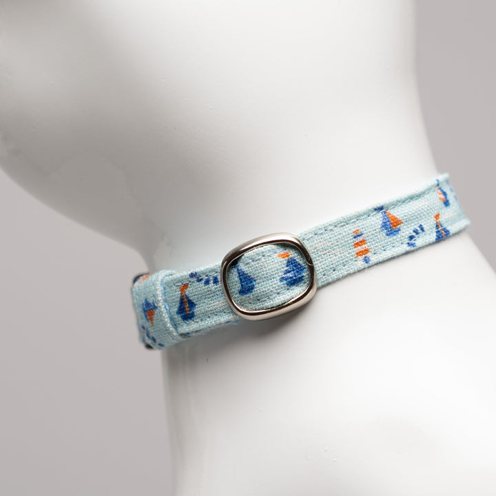 グラフィック猫首輪 マリン ヨット【限定モデル】