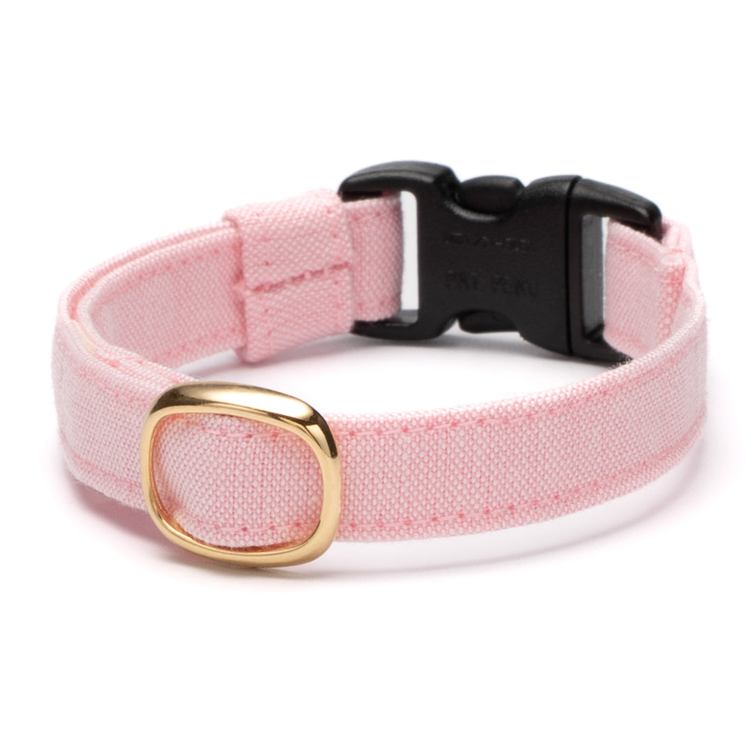 猫首輪 汚れに強い撥水撥油 ピンク