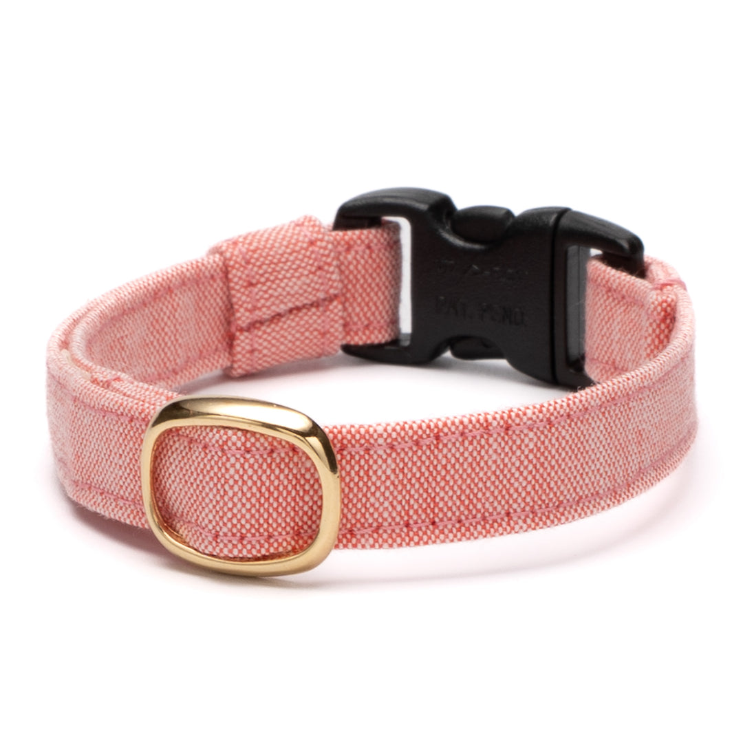 猫首輪 汚れに強い撥水撥油 トマトレッド