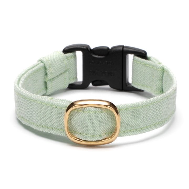 猫首輪 汚れに強い撥水撥油 スプリンググリーン