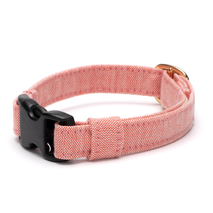猫首輪 汚れに強い撥水撥油 トマトレッド