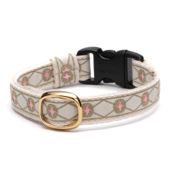 チロル猫首輪 Kafka ダイヤ 1ホワイト チロル猫首輪 Kafka ダイヤ 1ホワイト