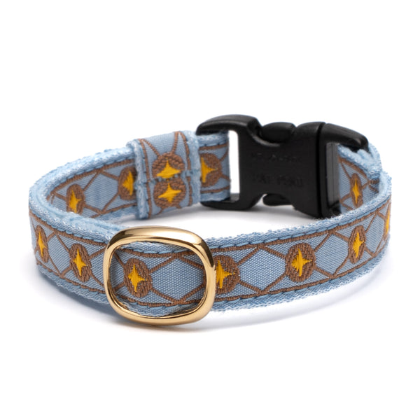 チロル猫首輪 Kafka ダイヤ 13ブルー チロル猫首輪 Kafka ダイヤ 13ブルー