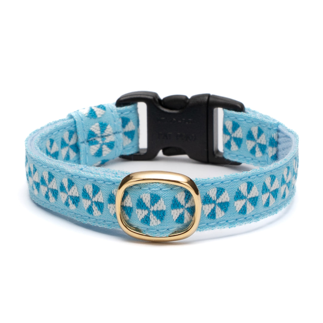 チロル猫首輪 Kafka バル 3ブルー