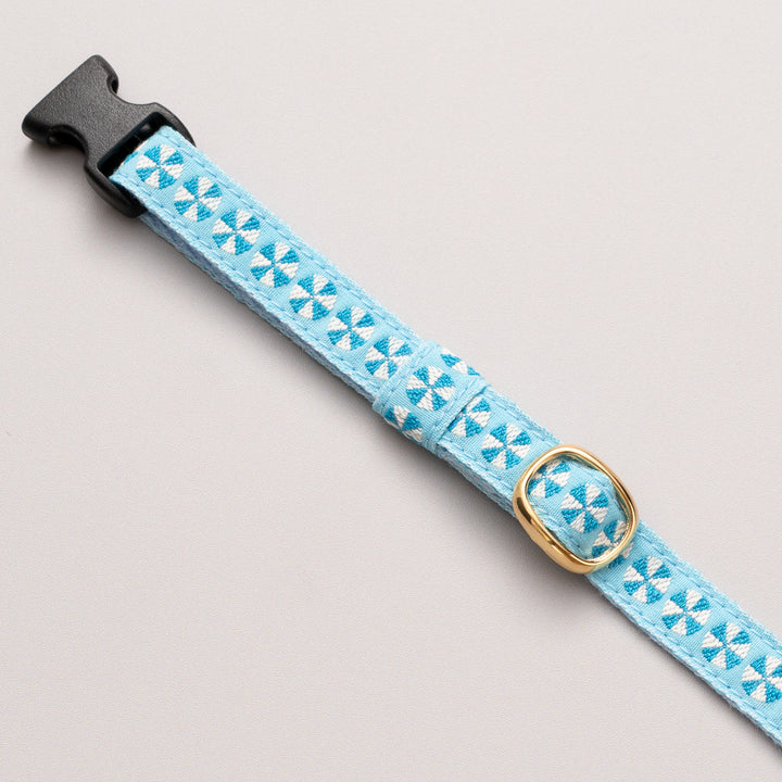 チロル猫首輪 Kafka バル 3ブルー