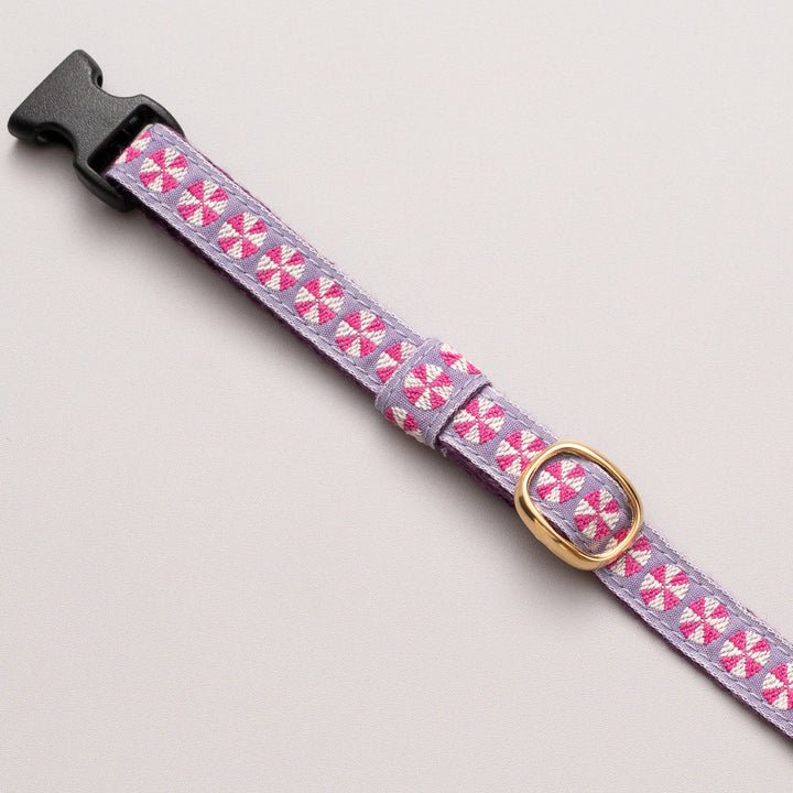 チロル猫首輪 Kafka バル 5パープル