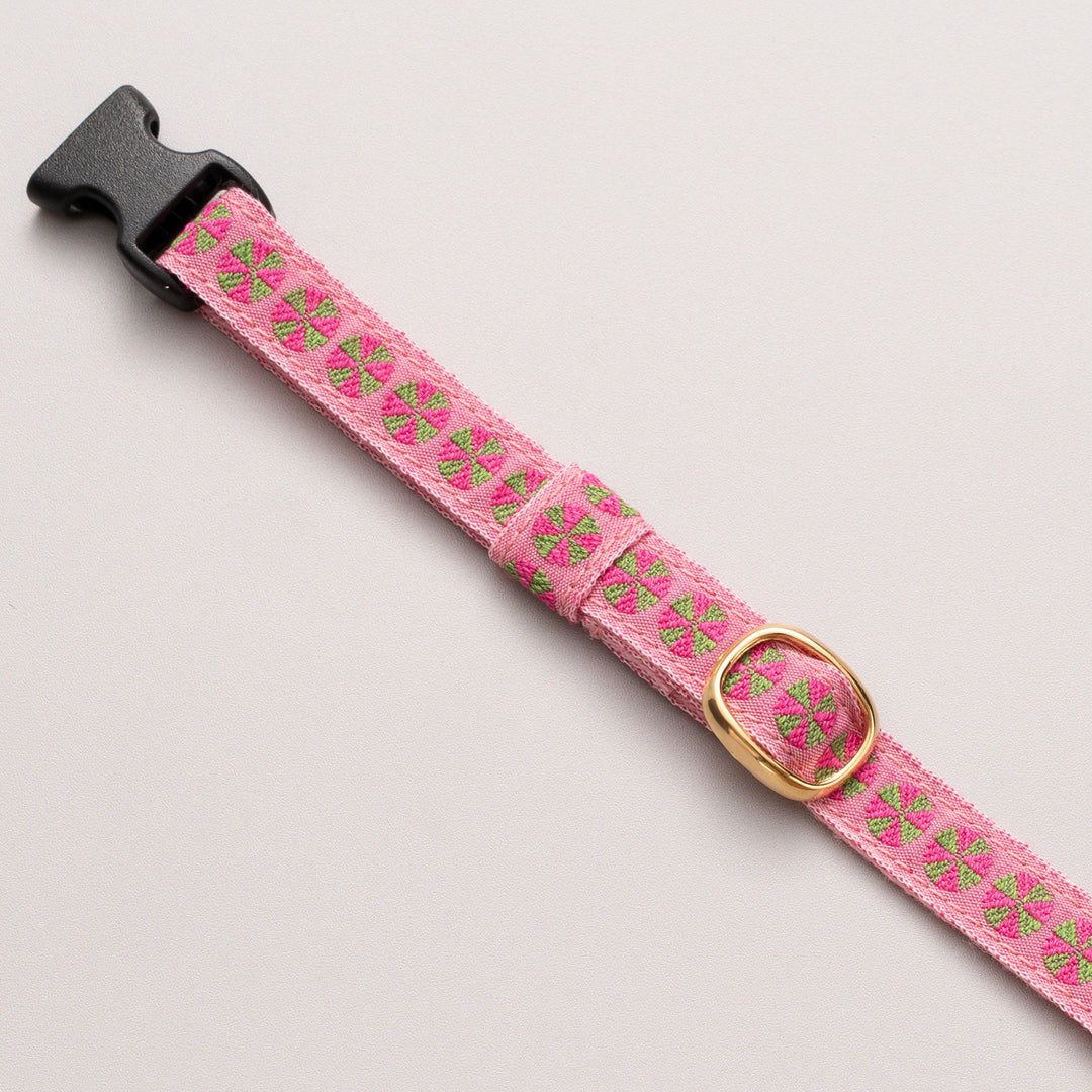 チロル猫首輪 Kafka バル 10ピンク