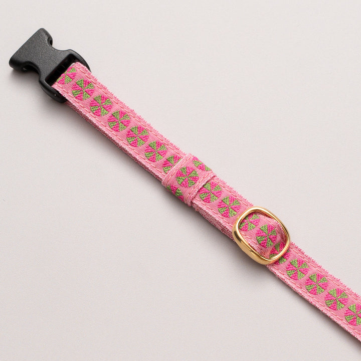 チロル猫首輪 Kafka バル 10ピンク