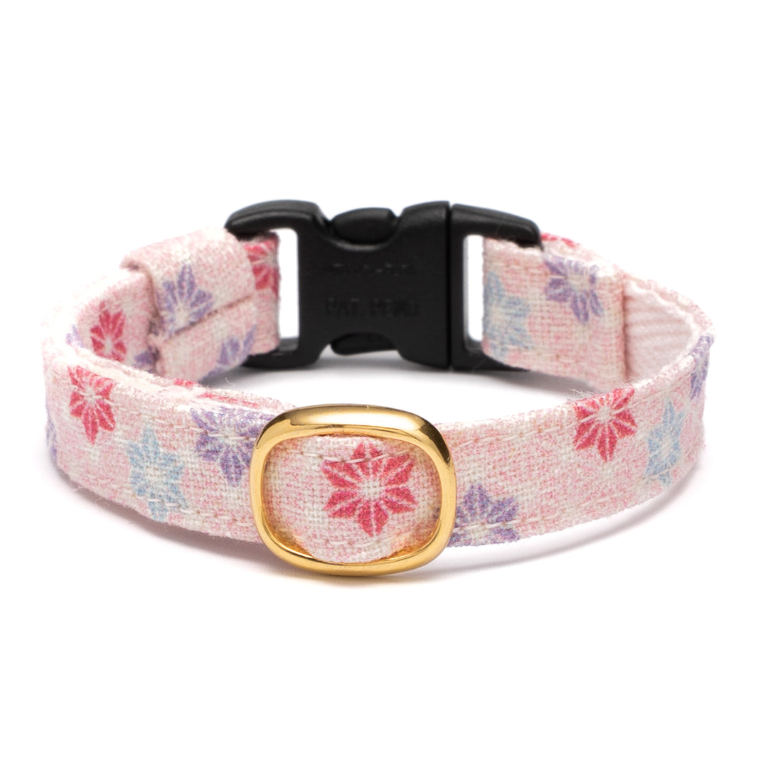 グラフィック猫首輪 和紋 麻の葉【限定モデル】