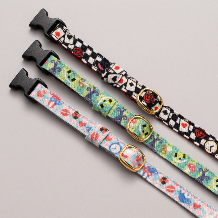 グラフィック猫首輪 ふしぎの国 にやり猫【限定モデル】