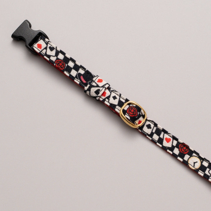 グラフィック猫首輪 ふしぎの国 トランプ【限定モデル】