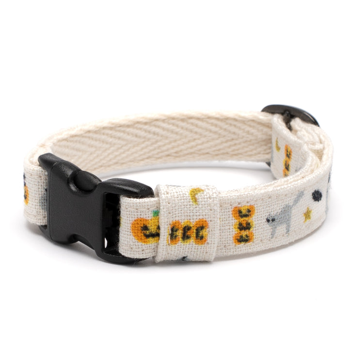 グラフィック猫首輪 猫とかぼちゃ キナリ【限定モデル】