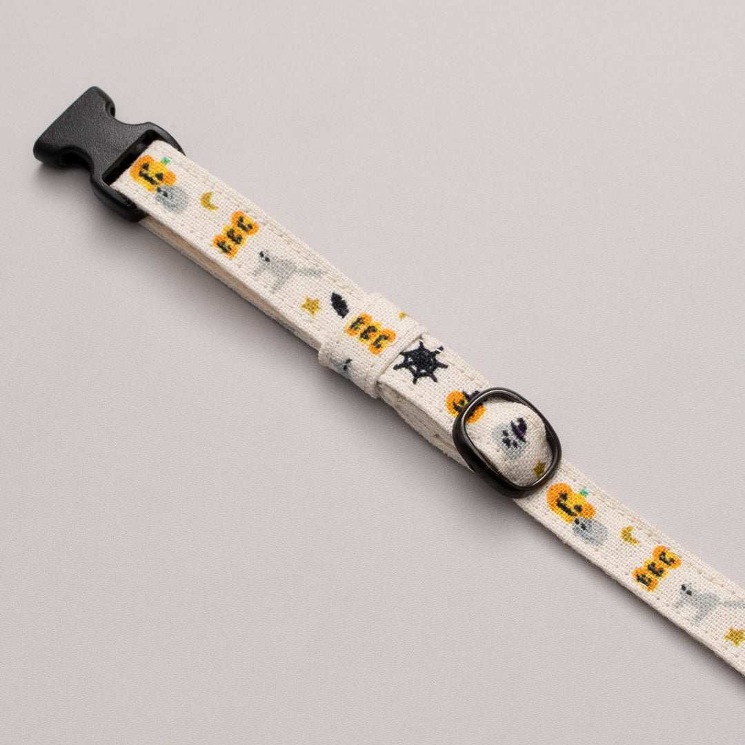 グラフィック猫首輪 猫とかぼちゃ キナリ【限定モデル】