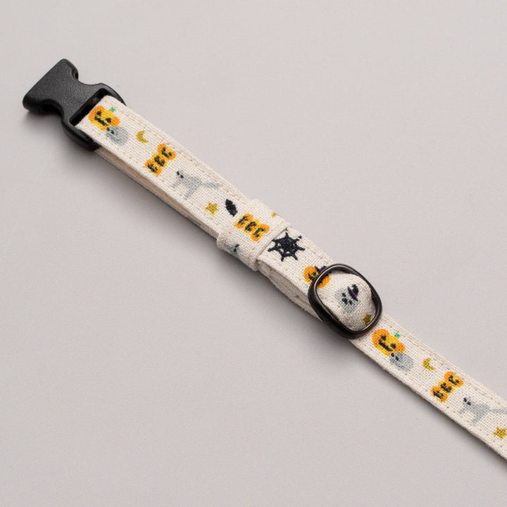 グラフィック猫首輪 猫とかぼちゃ キナリ【限定モデル】