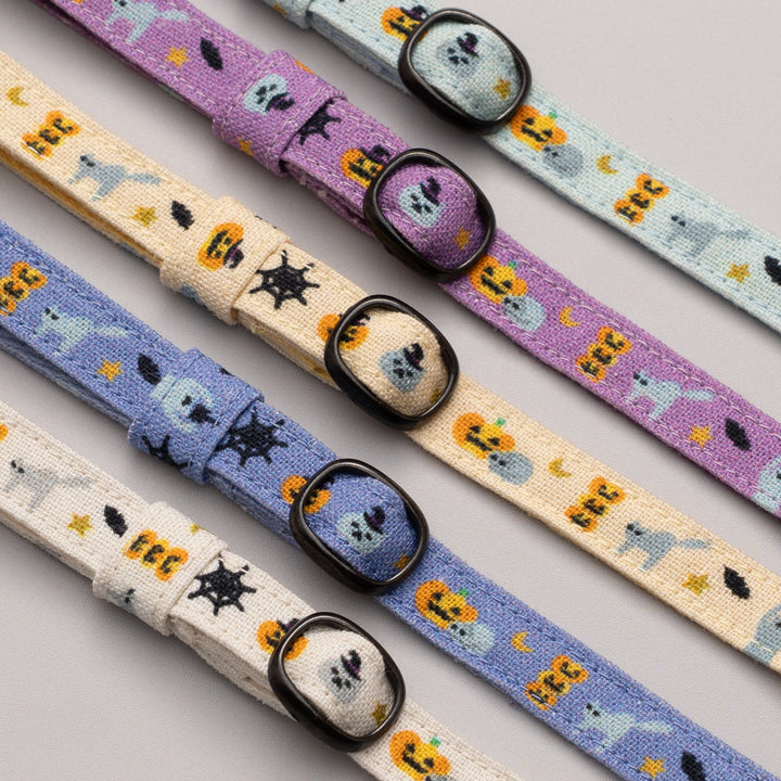 グラフィック猫首輪 猫とかぼちゃ キナリ【限定モデル】