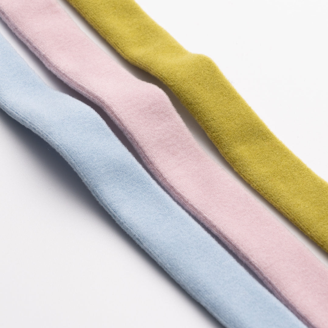 シュシュ猫首輪 ウルトラストレッチ 無地 ピンク