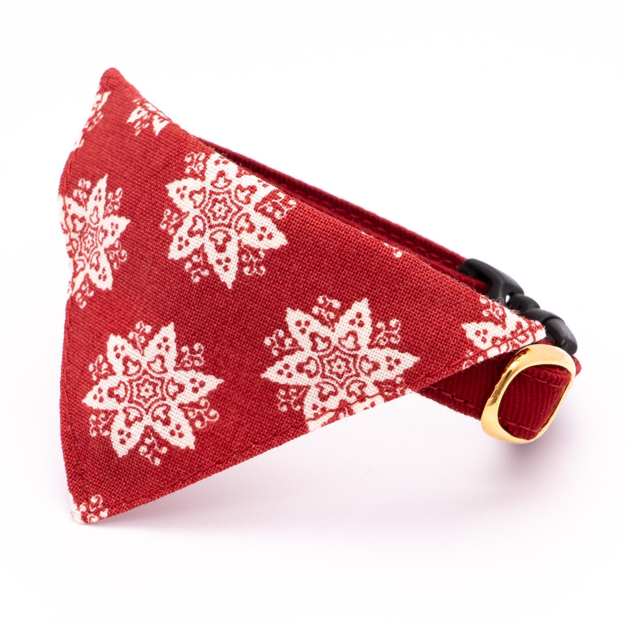 クリスマスシリーズ(赤シマエナガ)わんちゃん猫ちゃん用首輪 クリスマスシリーズ(赤シマエナガ)わんちゃん猫ちゃん用首輪