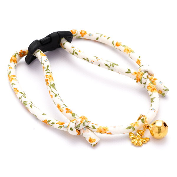Round String Cat Collar Cotton Garden Yellow Round String Cat Collar Cotton Garden Yellow