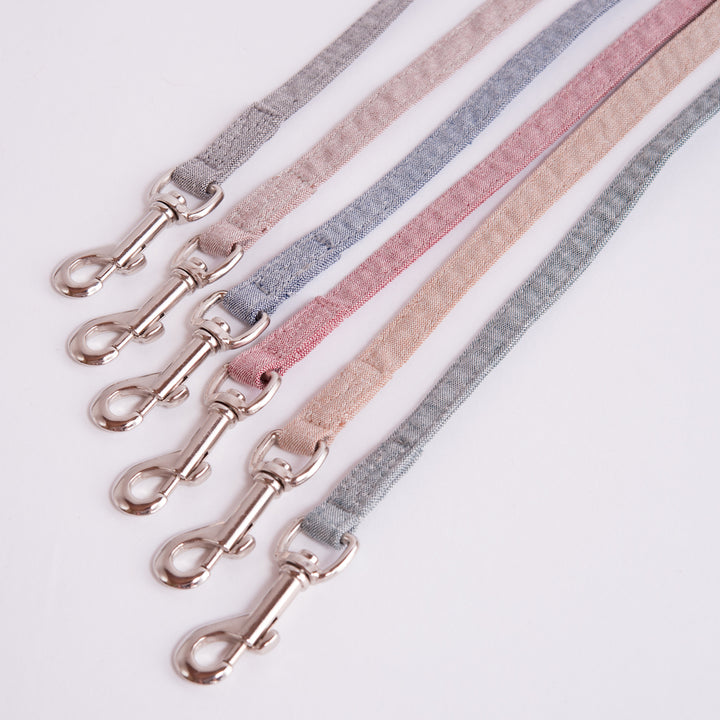 猫に優しいベスト型ハーネス・リード付き ダンガリー ブルー