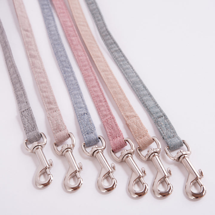 猫に優しいベスト型ハーネス・リード付き ダンガリー ブルー