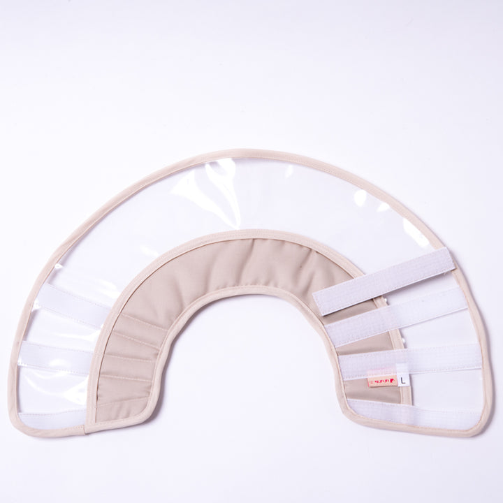 軽くて柔らかい猫用エリザベスカラー 視界良好タイプ