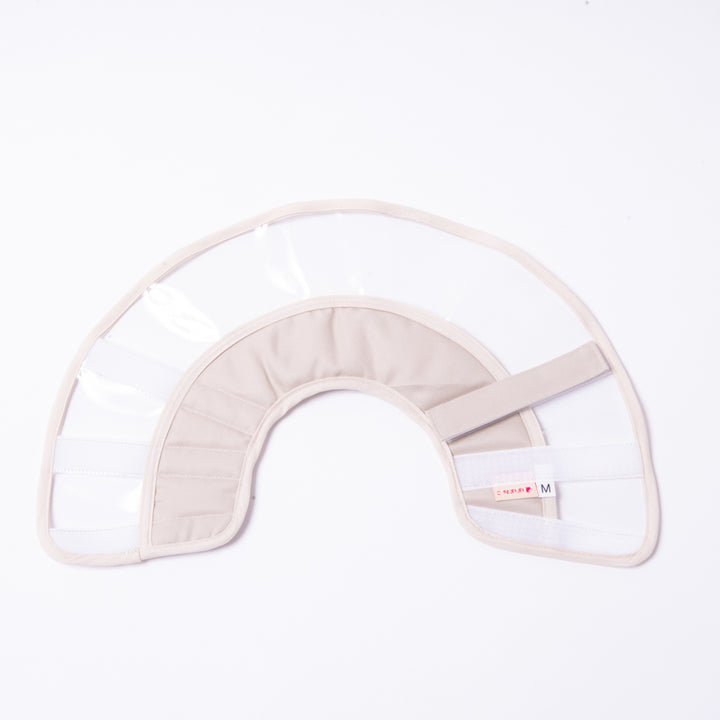 軽くて柔らかい猫用エリザベスカラー 視界良好タイプ