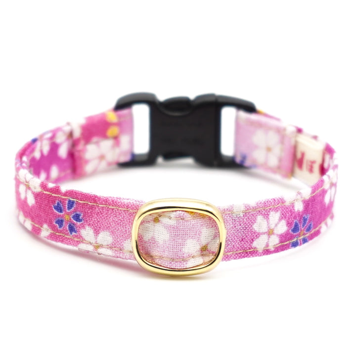猫首輪 はんなり桜 ピンク