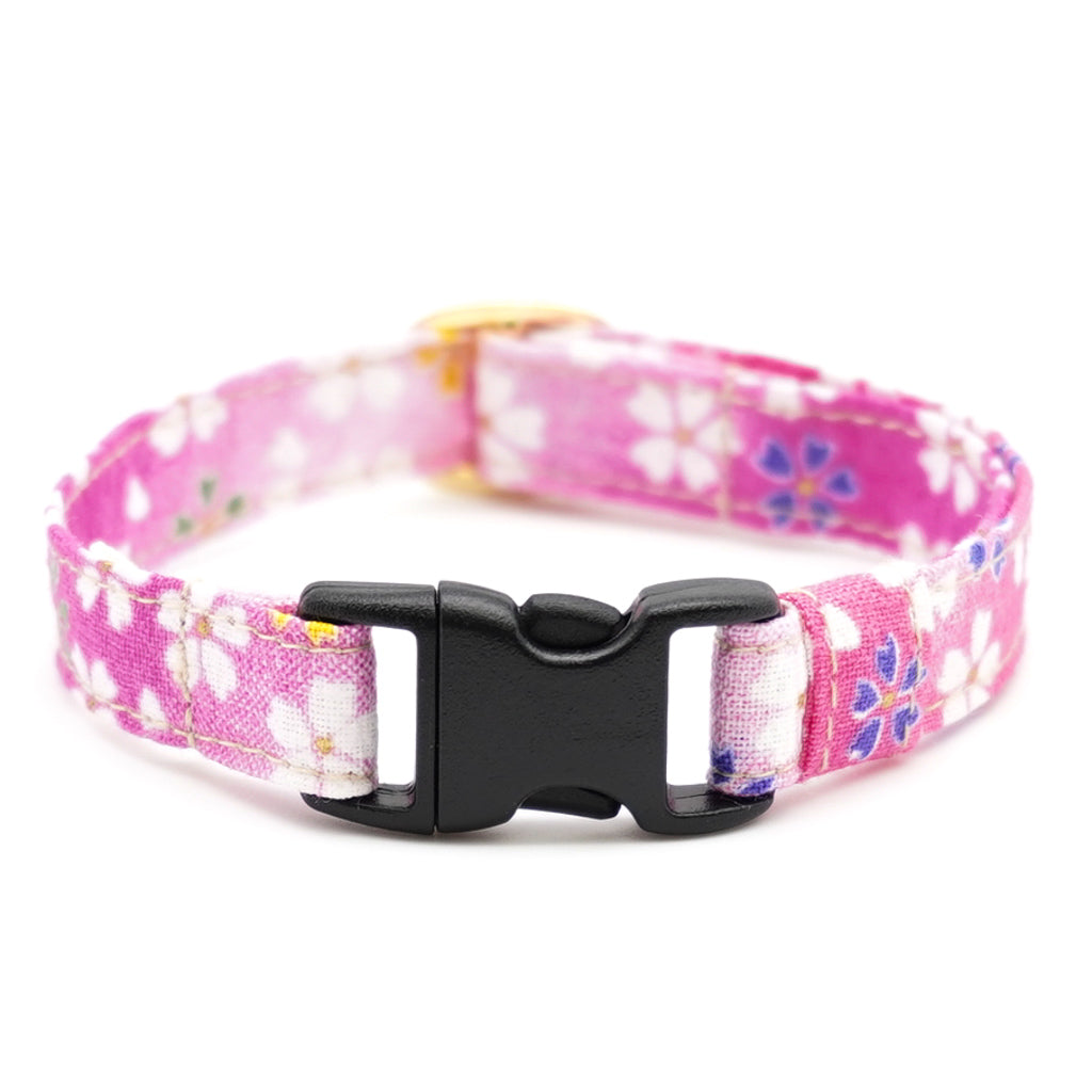 猫首輪 はんなり桜 ピンク