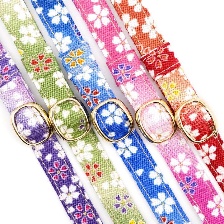 猫首輪 はんなり桜 ピンク