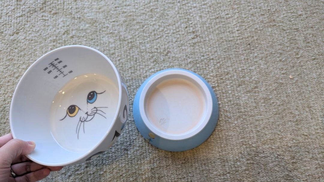土台が外せる“猫用ウォーターボウル”を使ってみた！気になる安定性＆愛猫のリアクションは？