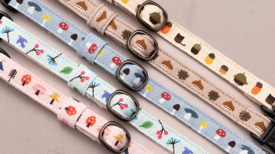【新商品】選ぶ楽しみをあなたに、優しい着け心地を愛猫に。グラフィック猫首輪が新登場！
