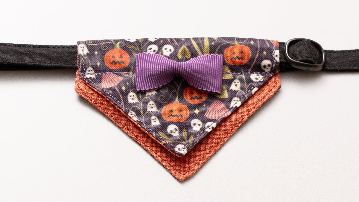 【新商品】いつもの風景に、ひとさじの魔法。USAコットンで作る「大人のワクワク」ハロウィンバンダナ