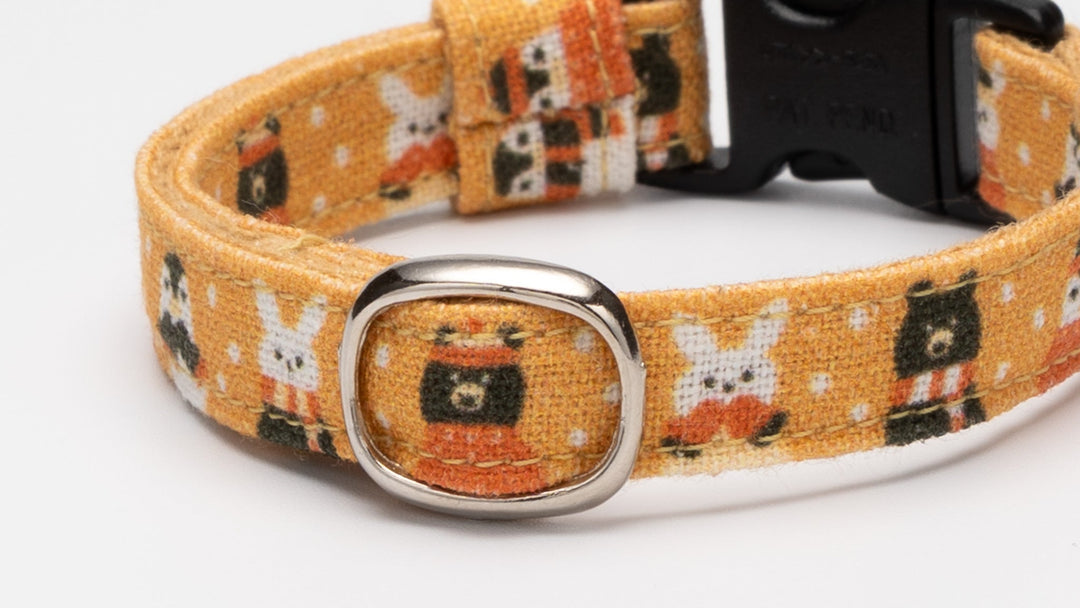首元におしゃれな温もりを。冬を楽しむ「グラフィック猫首輪」が新登場！