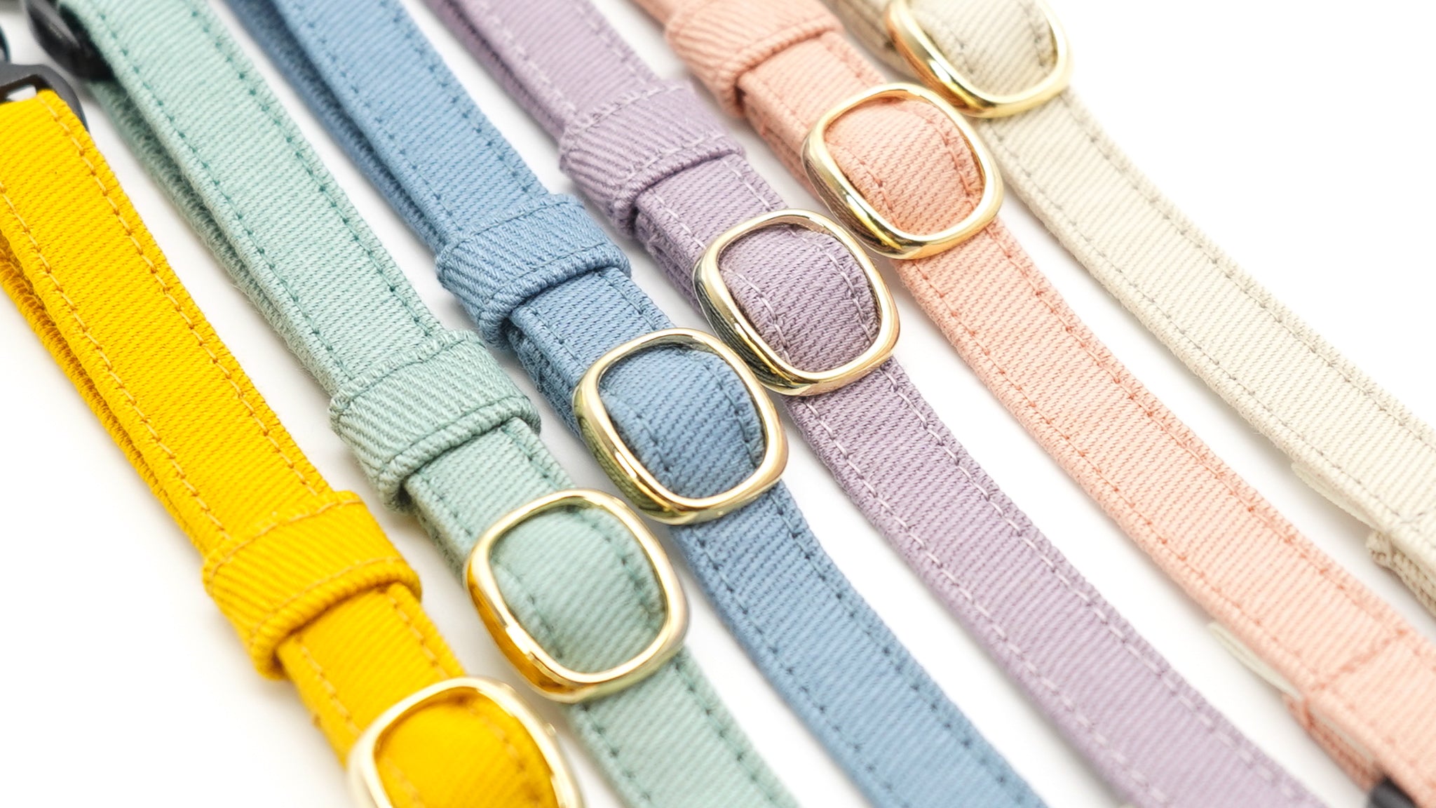 【新商品】猫首輪人気シリーズにスモーキーカラーが仲間入り！