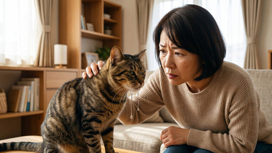 【獣医師執筆】猫の「よだれ」は放置NG！危険な原因（口内炎・腎臓病）と緊急チェックリスト