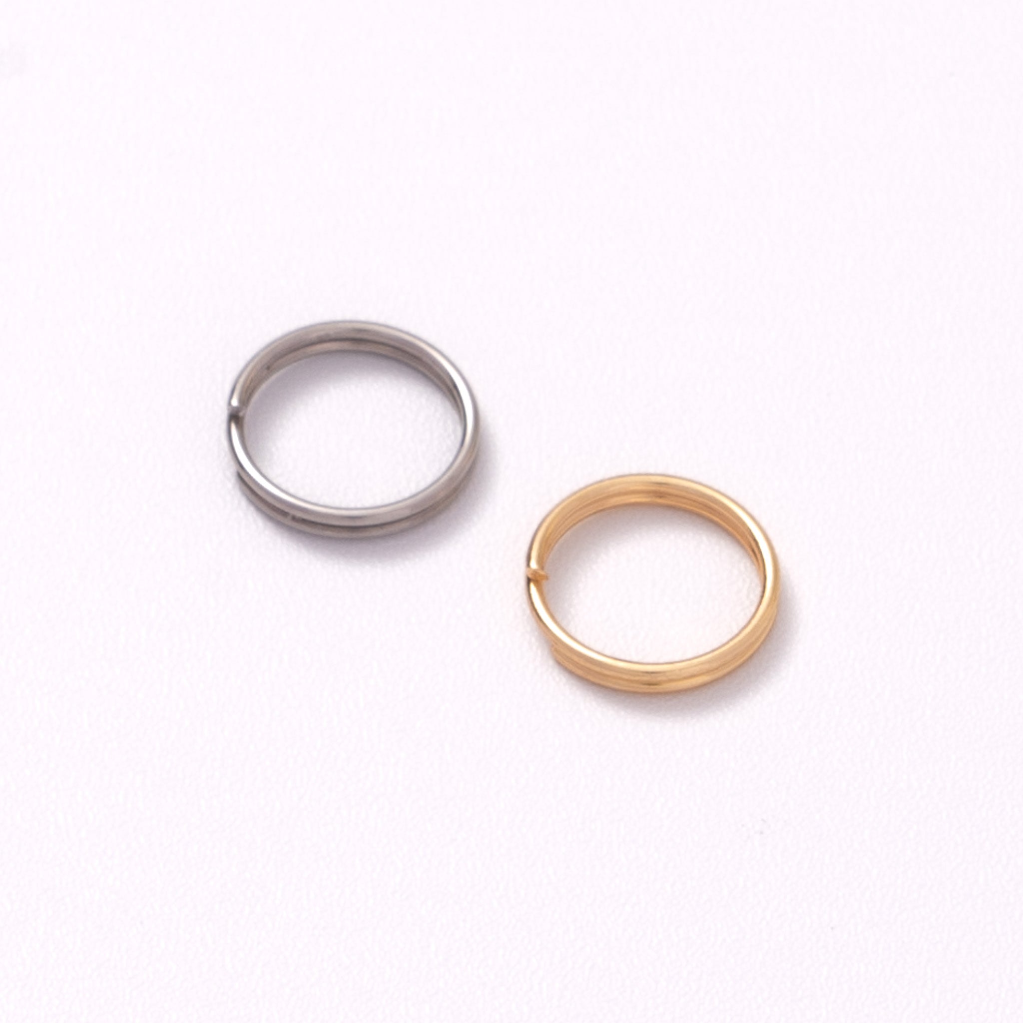 猫首輪用二重リング（迷子札・鈴・チャーム取り付け用）｜ぽぽねこ公式