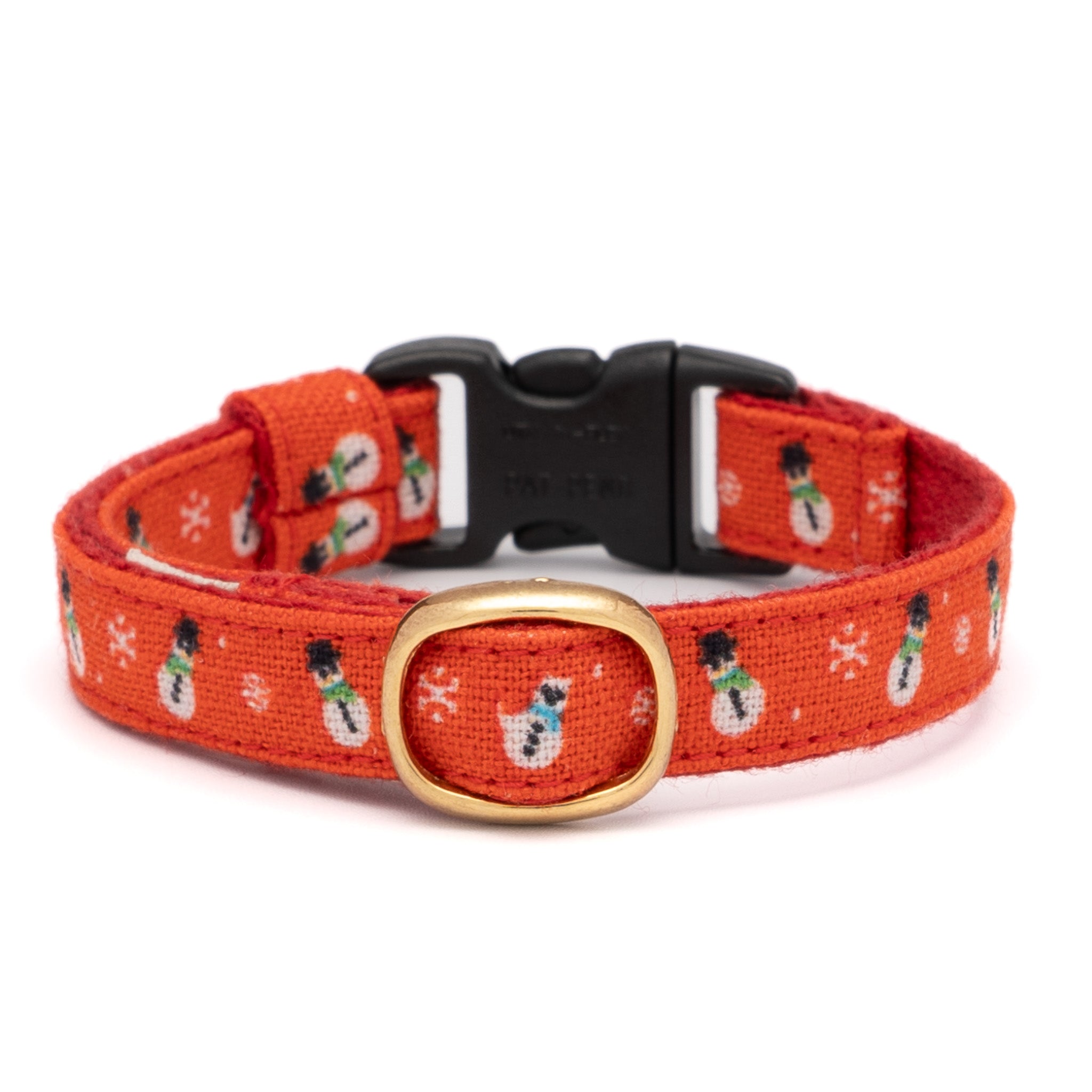 クリスマスシリーズ(赤クリスマスリース)わんちゃん猫ちゃん用首輪 クリスマスシリーズ(赤クリスマスリース)わんちゃん猫ちゃん用首輪 猫