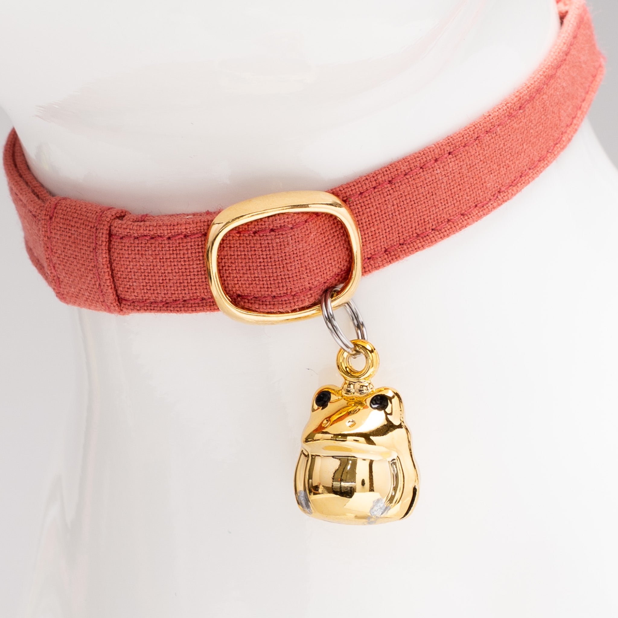 猫首輪用鈴 カエル鈴｜ぽぽねこ公式オンラインショップ