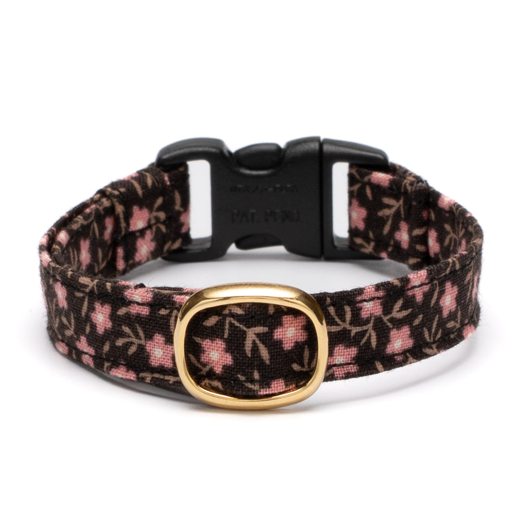 猫首輪　moda コーズユニティ　ブラウン【限定モデル】