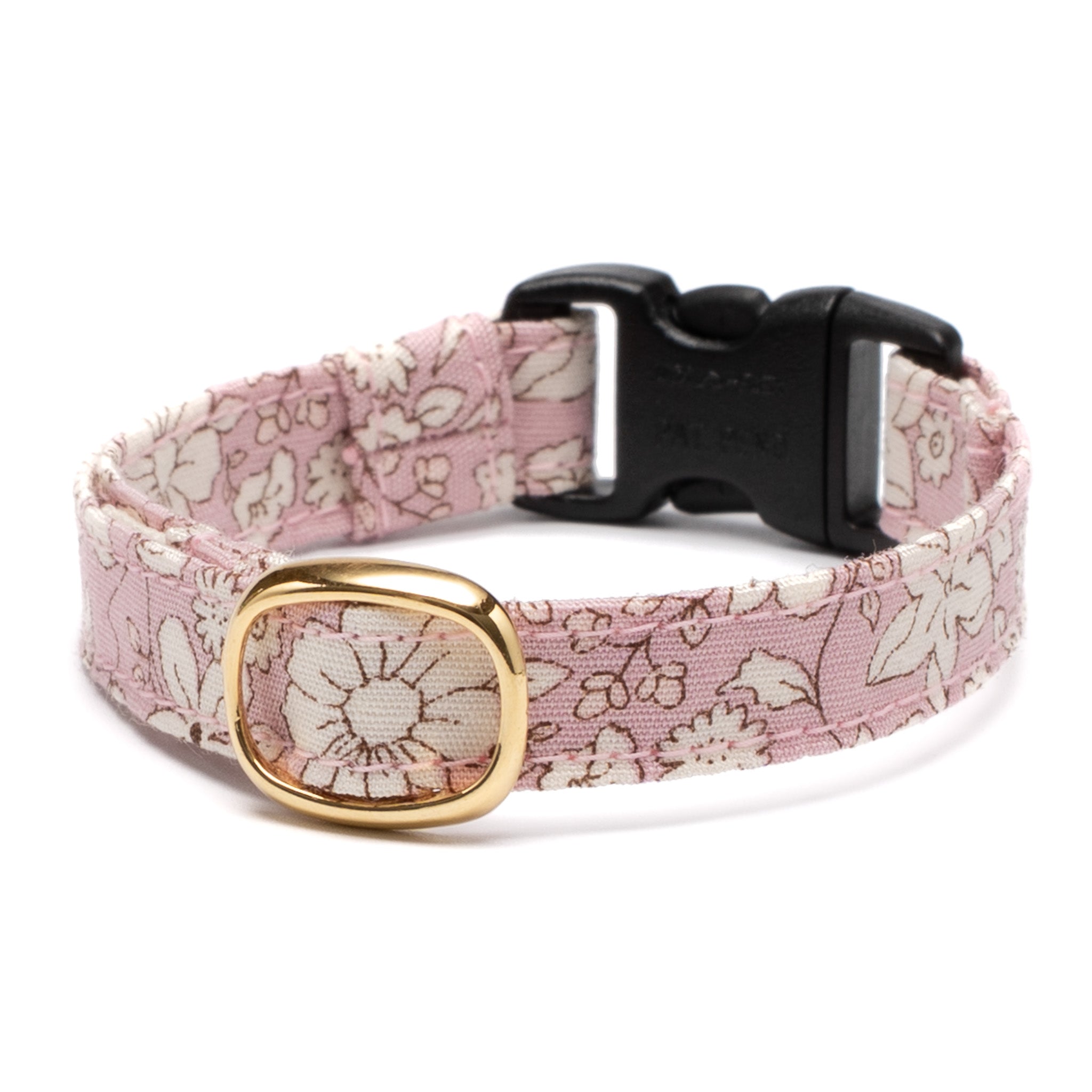 猫首輪 シャン・ド・フルール ピンク｜ぽぽねこ公式オンラインショップ