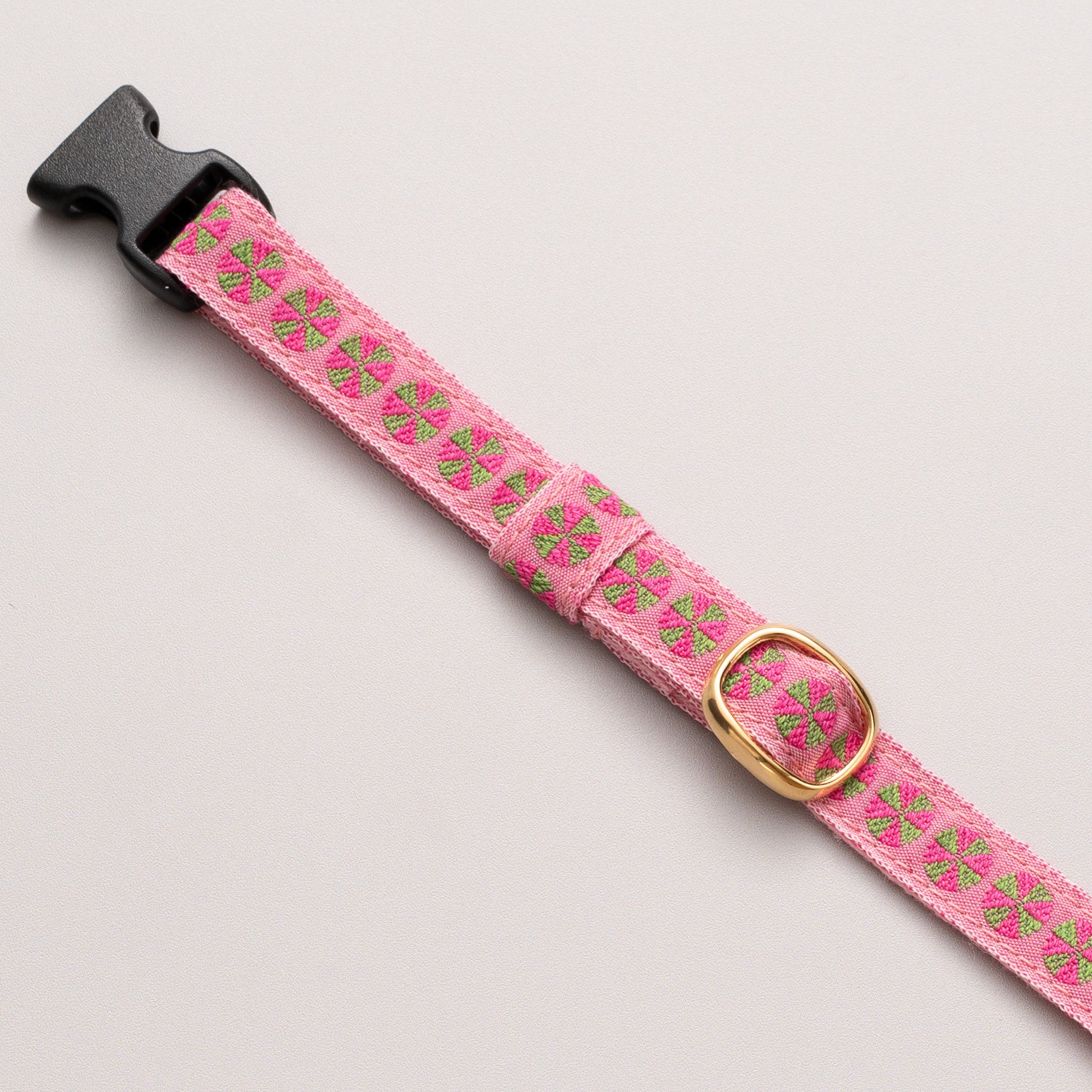 チロル猫首輪 Kafka バル 10ピンク｜ぽぽねこ公式オンラインショップ