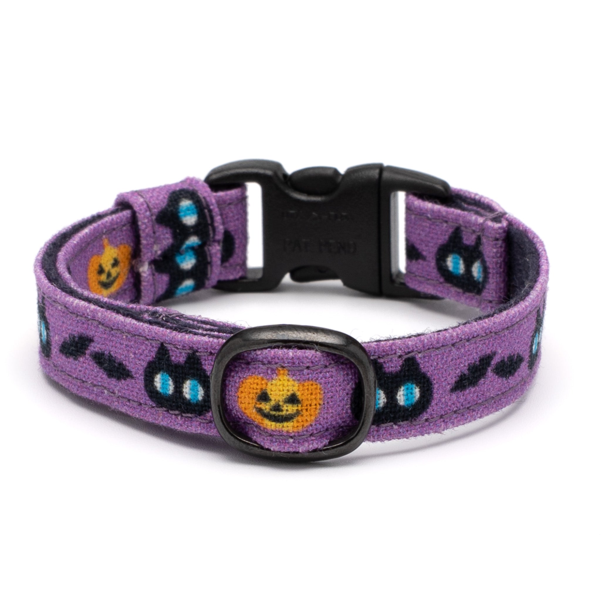 クロ魔女猫　パープル　^(｀∇´)^ ハロウィン　※白猫ランタン付き(訳あり) クロ魔女猫 パープル ^(｀∇´)^ ハロウィン ※白猫ランタン付き