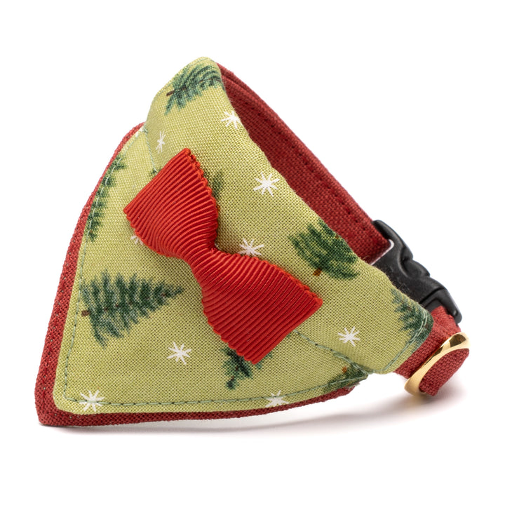 バンダナ付き猫首輪　クリスマスパーティー　ノエルツリー