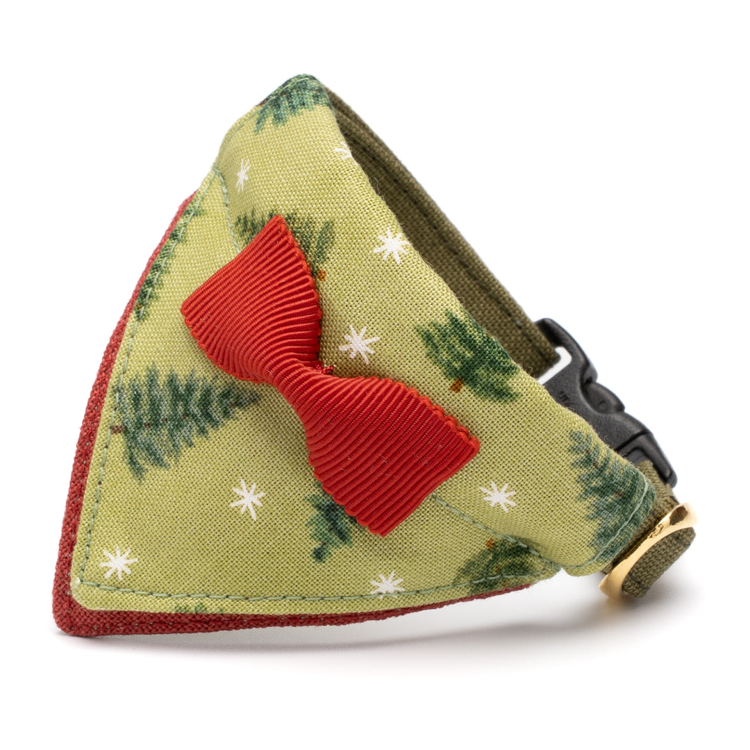 バンダナ付き猫首輪　クリスマスパーティー　ノエルツリー