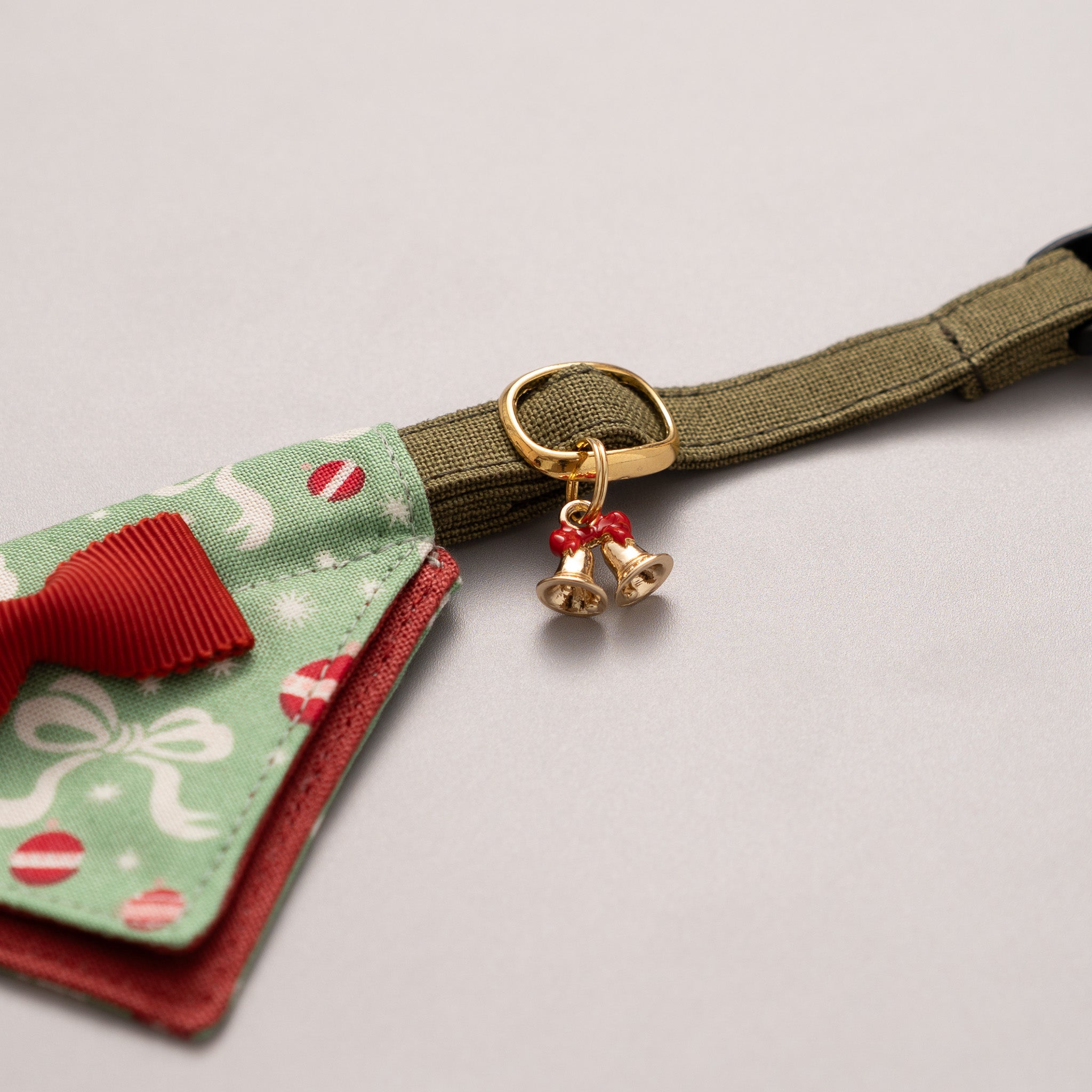 バンダナ付き猫首輪 クリスマスパーティー ノエルツリー｜ぽぽねこ公式