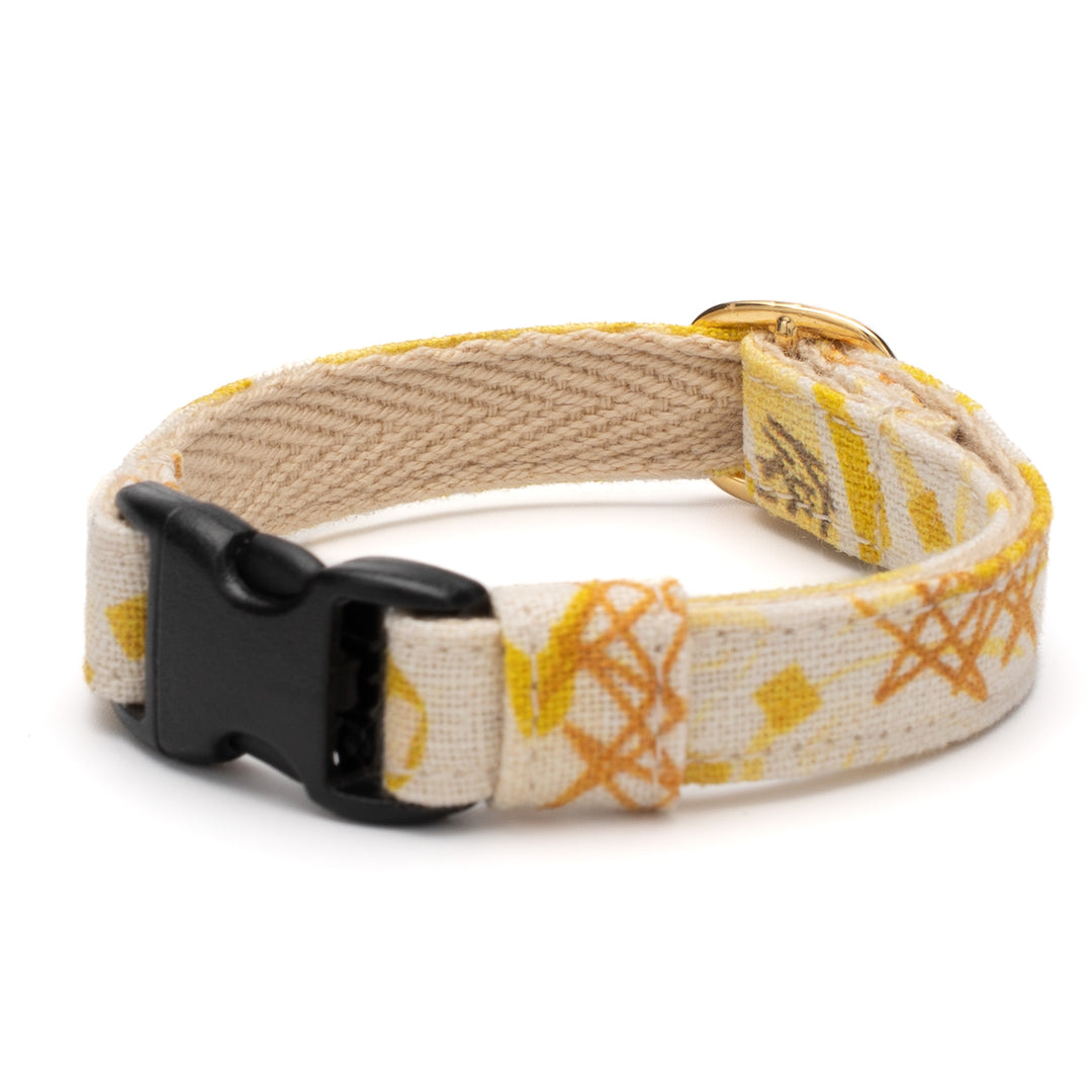 Graphic Cat Collar: Autumn Latte &amp; Marron Macchiato (Limited Edition)