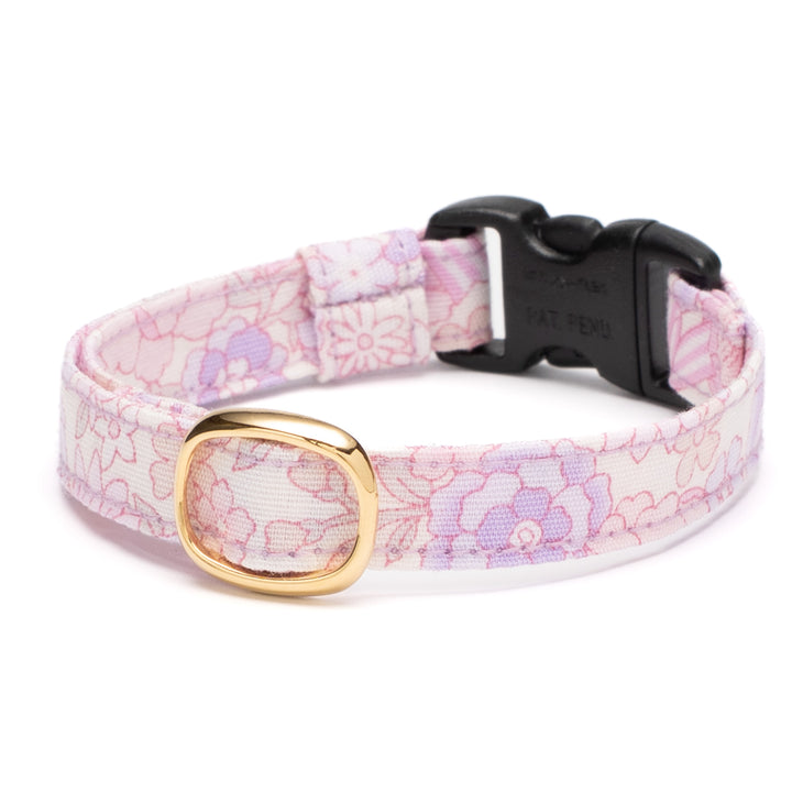 猫首輪　プティフルール　パステルピンク【限定色】