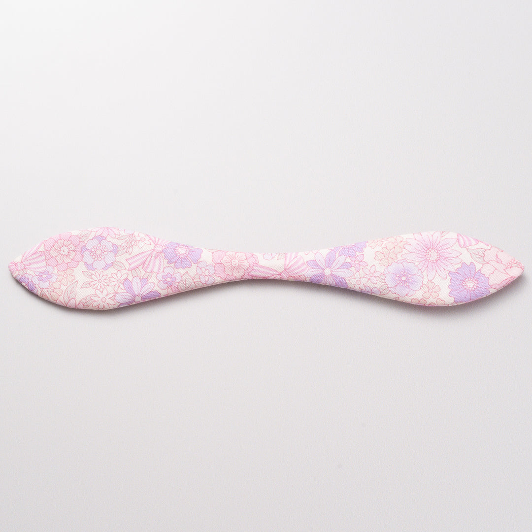 猫首輪用リーフリボン　プティフルール　パステルピンク【限定色】