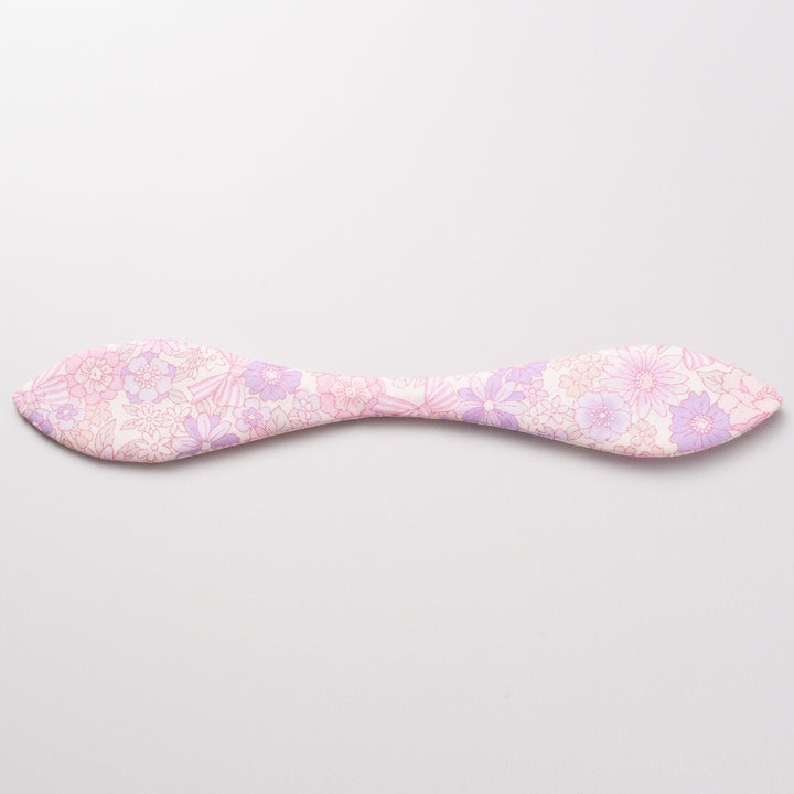 猫首輪用リーフリボン　プティフルール　パステルピンク【限定色】
