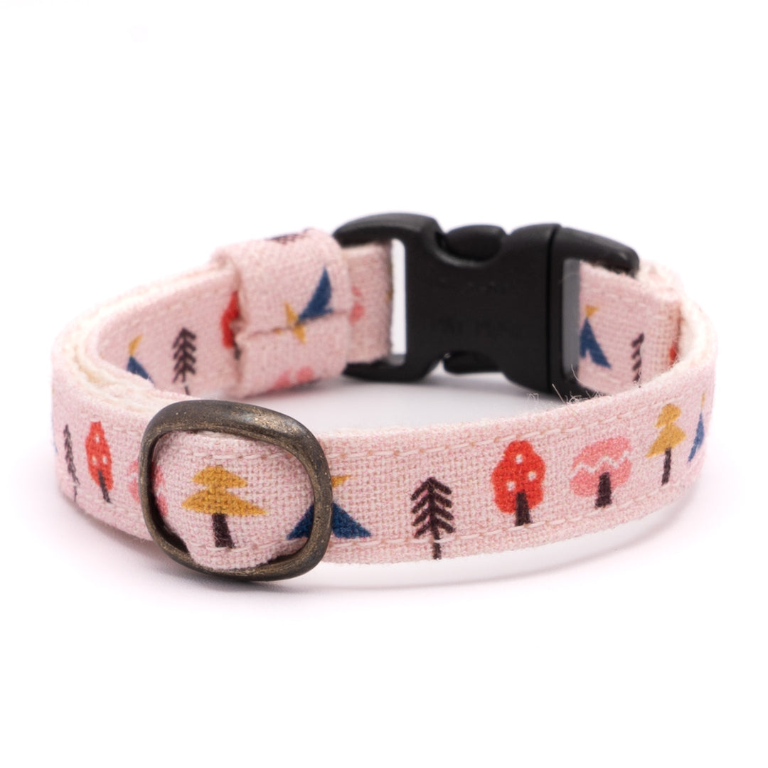 グラフィック猫首輪　Autumn Forest　森【限定モデル】